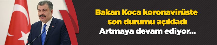 Son 24 saatte korona virüsten 36 kişi hayatını kaybetti