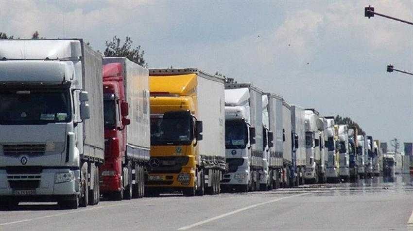 TIR kuyruklarının önlenmesine çözüm arayışı