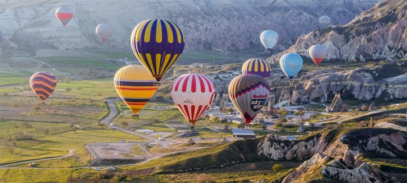 Sıcak hava balon uçuşları yeniden başlıyor