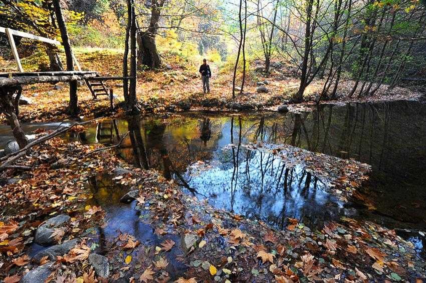 Sadağı Kanyonu sonbaharda doğa tutkunlarını bekliyor