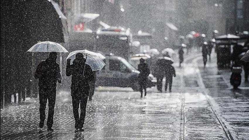 Marmara için kuvvetli sağanak uyarısı