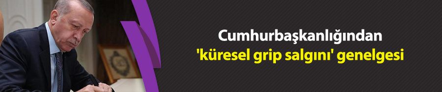 Cumhurbaşkanlığından 
