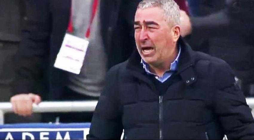 Samet Aybaba gözyaşlarını tutamadı...