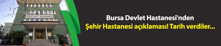 Bursa Devlet Hastanesi