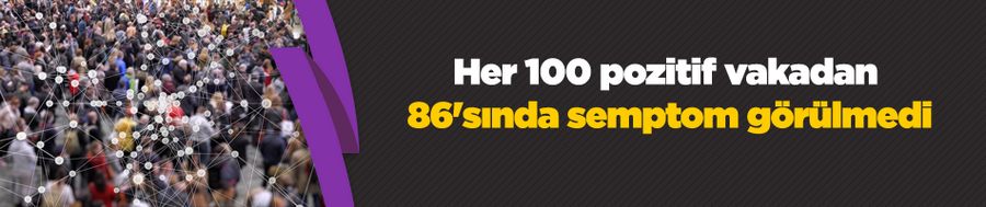 Bilimsel araştırma: Her 100 pozitif vakadan 86