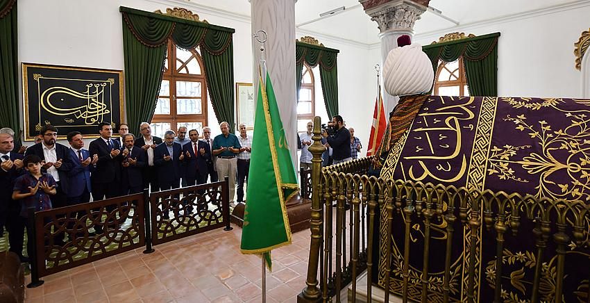 1. Murad Hüdavendigar Çekirge’deki kabri başında anıldı