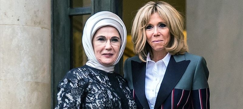 Brigitte Macron, Emine Erdoğan’ı telefonla aradı