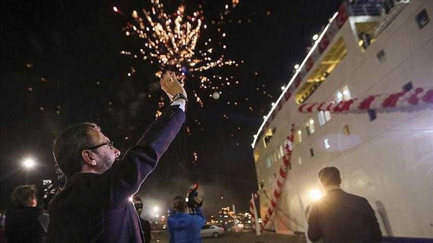 Temsili Bandırma Vapuru Samsun