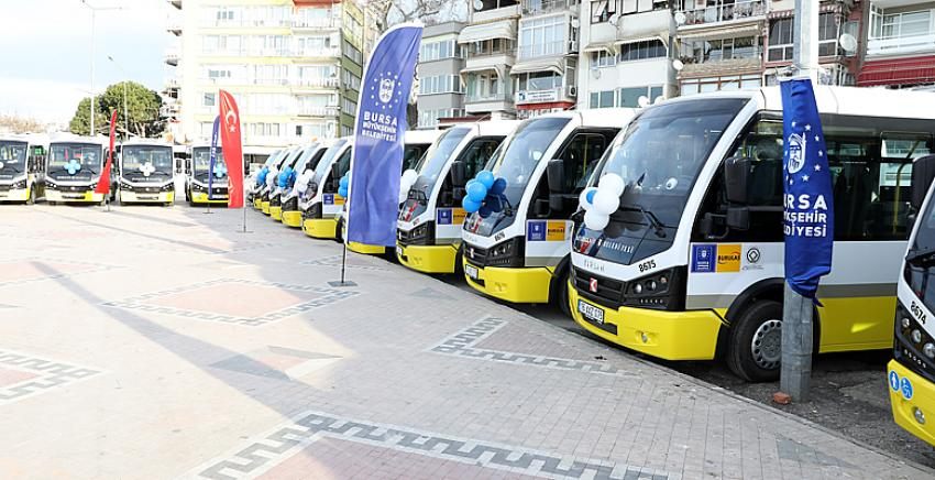Gemlik’te toplu ulaşım artık daha konforlu