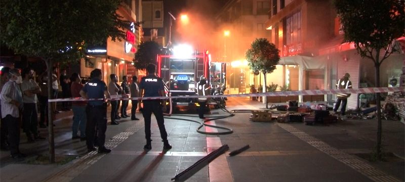Gece vakti çok sayıda iş yerinde yangın!