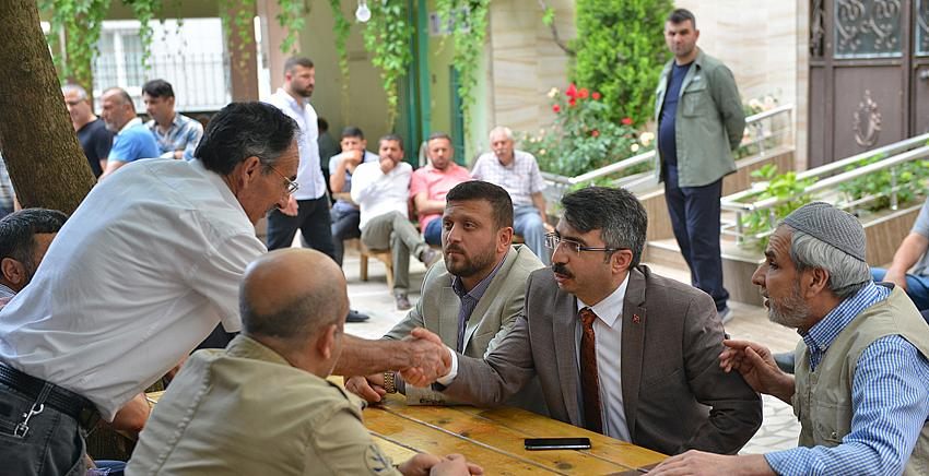 Başkan Oktay Yılmaz huzur ziyaretinde
